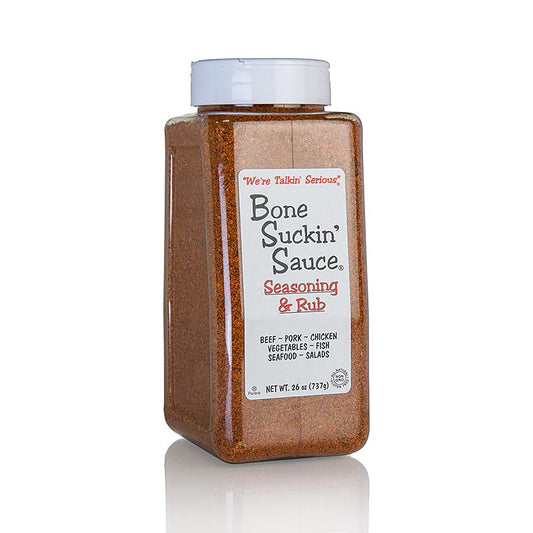 Bone Suckin' Regular Seasoning & Rub', BBQ-kruidenmix, Ford's Food, 737 g