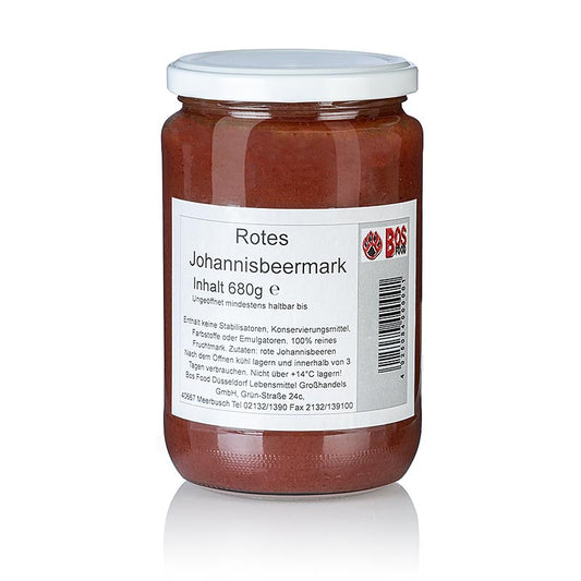 Biologische puree en fijn gezeefde bessenpulp van 680 g