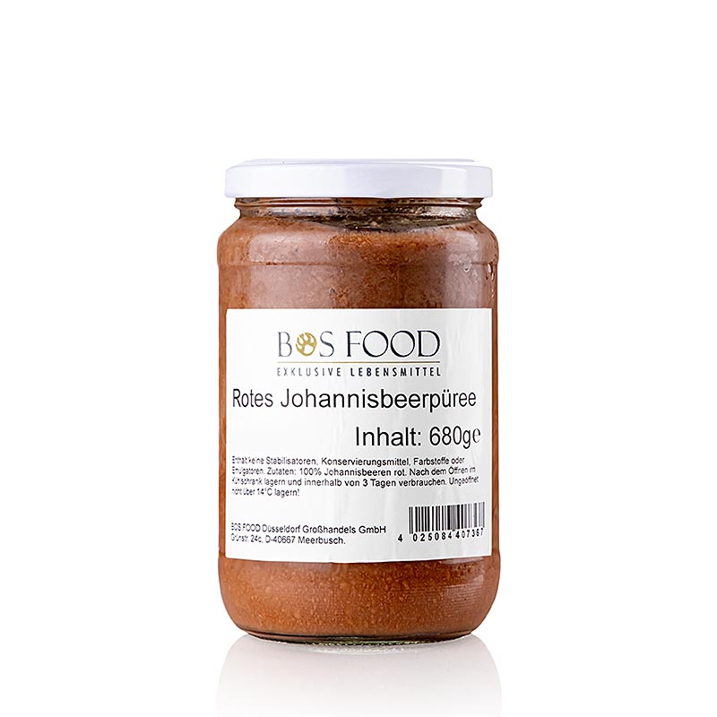 Puree/merg - aalbes, fijn gezeefd, 680 g