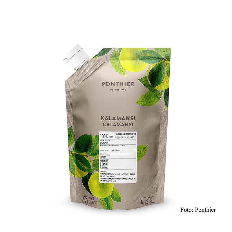 Puree - Citroen "Kalamansi", ongezoet, 100% fruit, 1 kg