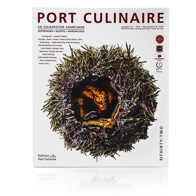 Port Culinaire - gastronomisch tijdschrift, uitgave 32, 1 stuk - Een afbeelding van het nieuwste nummer van het culinaire tijdschrift Port Culinaire, met inspirerende recepten, prachtige foto's en boeiende artikelen over gastronomie