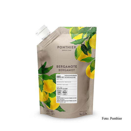 Puree - bergamot, ongezoet, 100% fruit, 1 kg