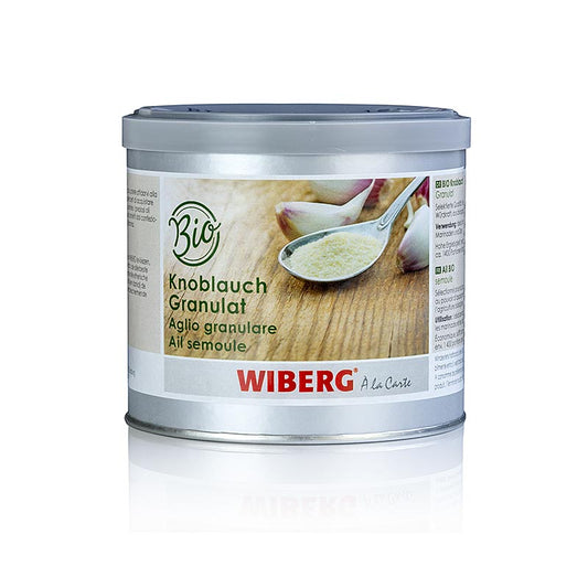 Wiberg biologische knoflook, granulaat, 300 g