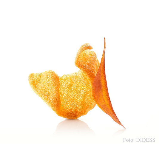 Kroepoek met gerookte paprika, ongebakken, oranje, 105 g, 48 stuks