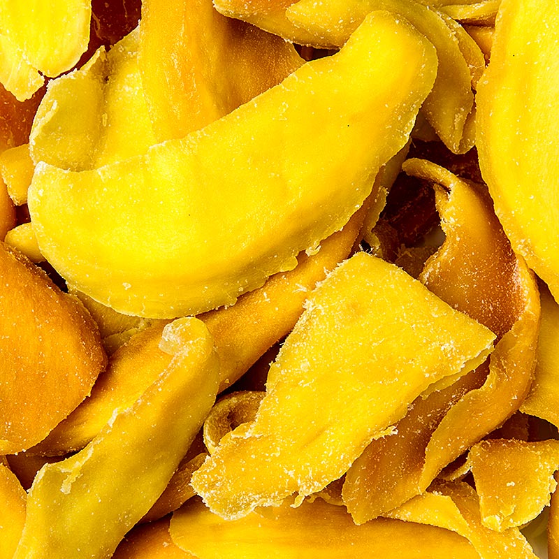 Mangoplakjes, gedroogd, gesulfureerd, 1 kg