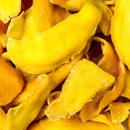 Mangoplakjes, gedroogd, gesulfureerd, 1 kg