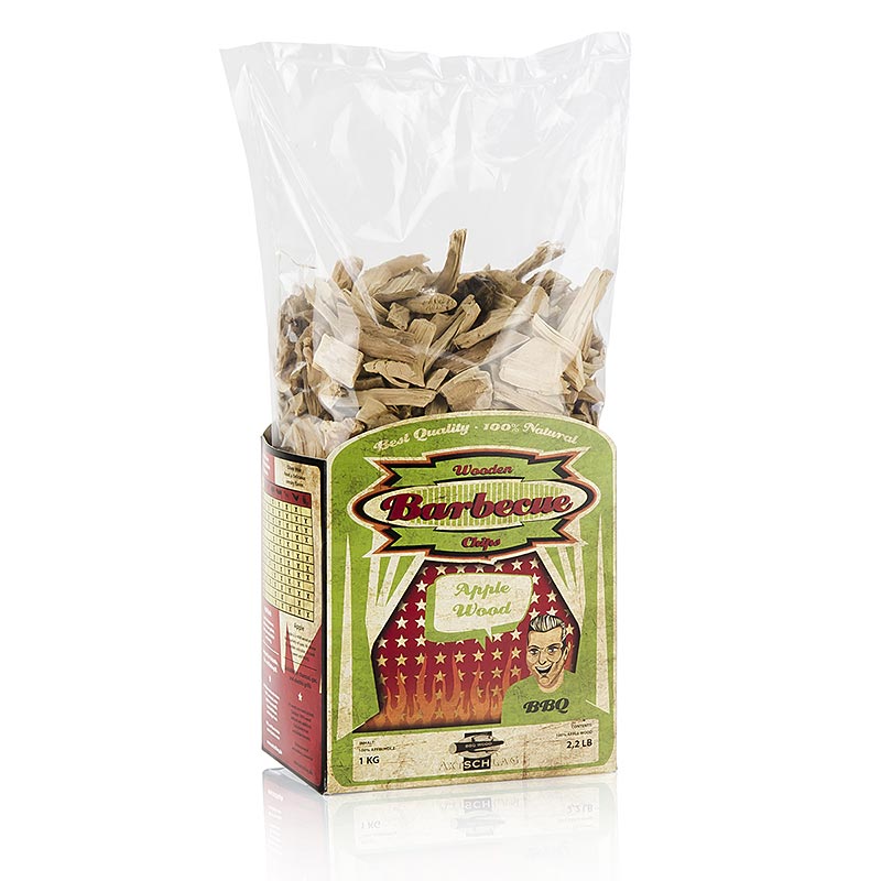 Grill BBQ - Rookchips van appelhout (Apple), 1 kg