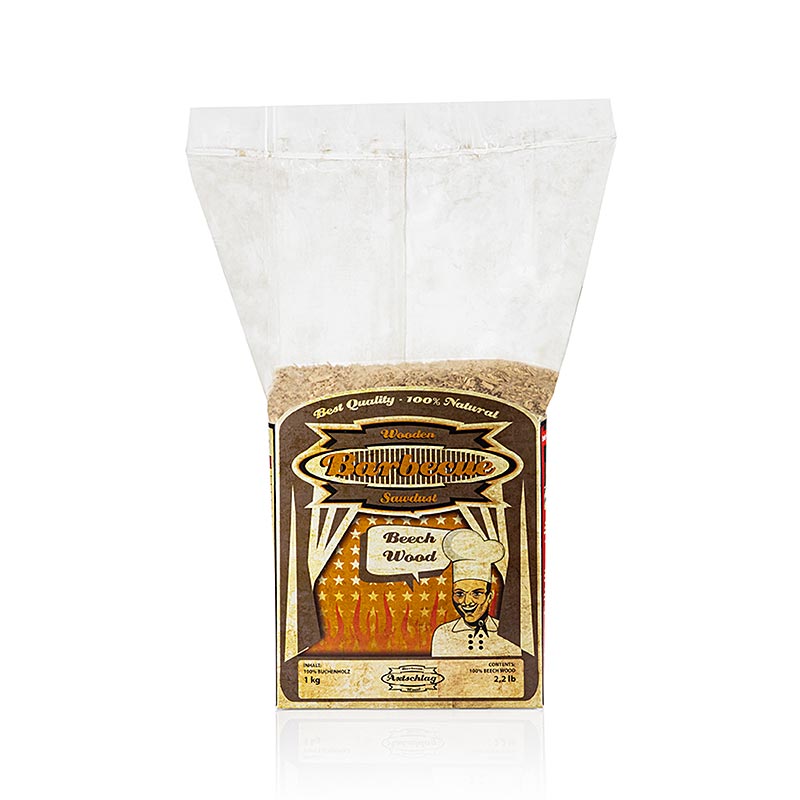 Grill BBQ - Beukenhout rookmeel, 1 kg
