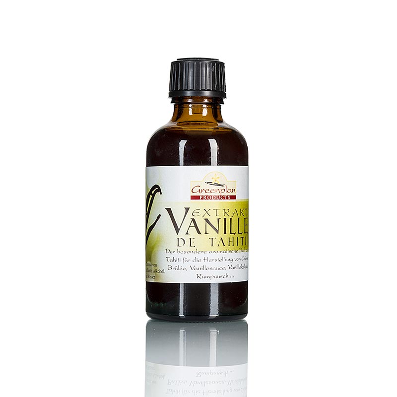 Vanille-extract, Tahiti, zonder zaadjes, koudgeperst, 50 ml