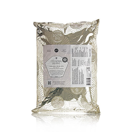 Edel Weiß Dom. Rep., 37%, witte couverture, callets, Original Beans, BIO, 2 kg