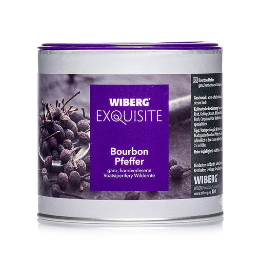 240 g hiel van Wiberg Exquisite Bourbon Pepper (Voatsiperifery) specerijenproduct