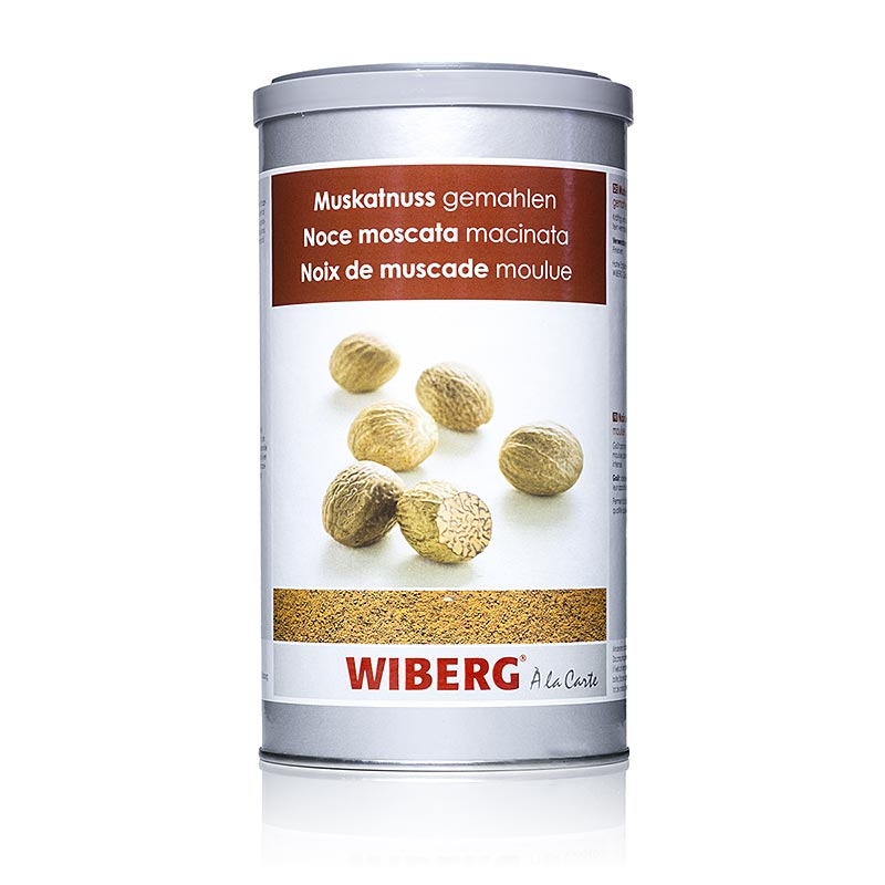 Wiberg gemalen nootmuskaat van 550 g, perfect voor het kruiden van gerechten