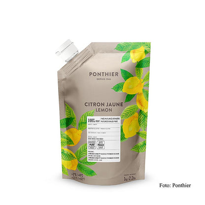 Puree - citroen, 100% fruit, 1 kg