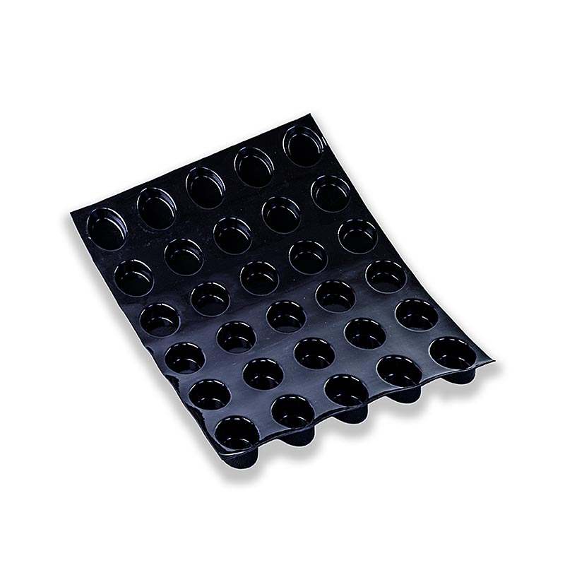 Flexipan mat 60x40cm met 30 ovale vormen van 70x50mm x30mm diep, nr4270, 1 stuk - ideaal voor bakken en vormen van ovale lekkernijen