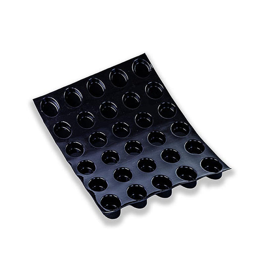 Flexipan mat 60x40cm met 30 ovale vormen van 70x50mm x30mm diep, nr4270, 1 stuk - ideaal voor bakken en vormen van ovale lekkernijen