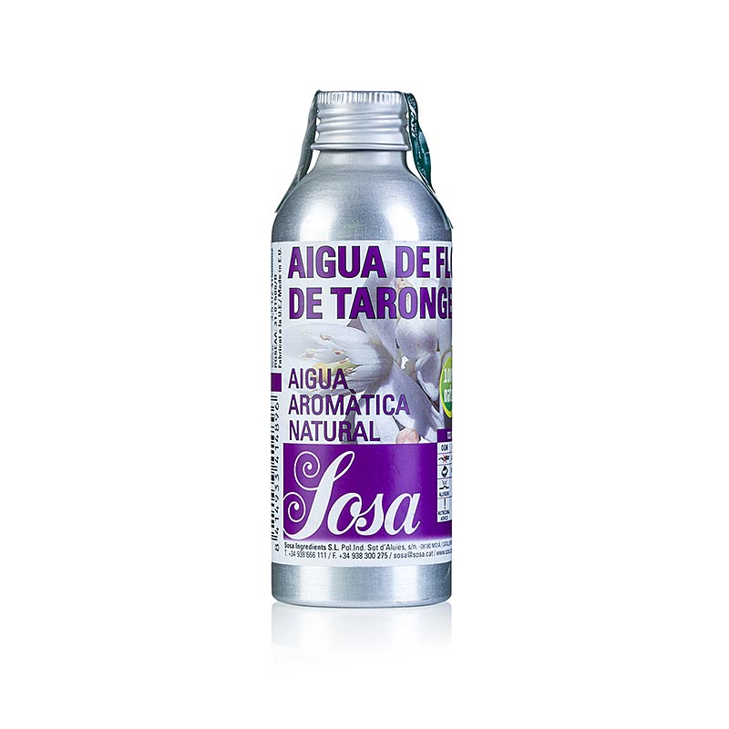 Sosa oranjebloesemwater, 100 g, a fragrant and versatile product perfect for enhancing desserts and beverages