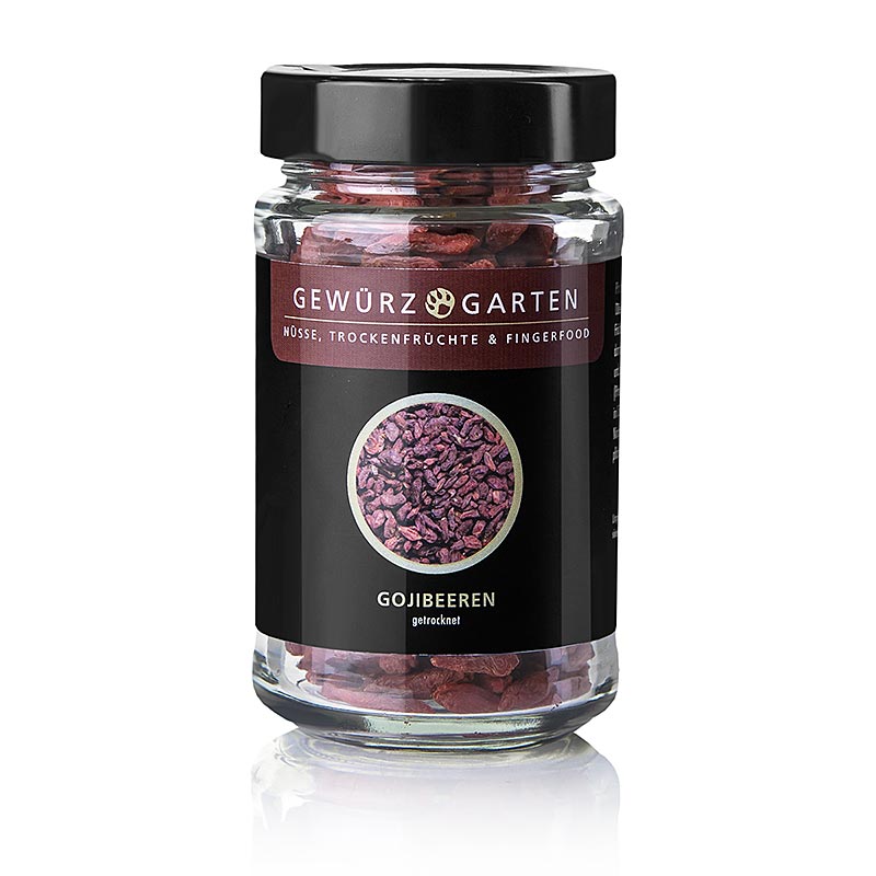 Dried 100g pack of Spice Garden Goji berries, also known as Wolfberry or Ninjiang himalajan