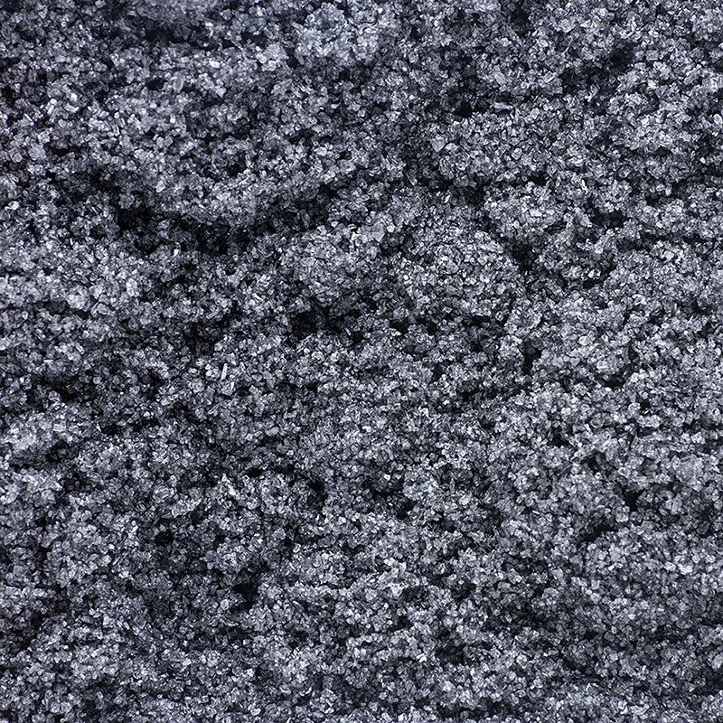 Palm Island, zwart Pacifisch zout, decoratief zout met actieve kool, fijn, Hawaii, 18,1 kg