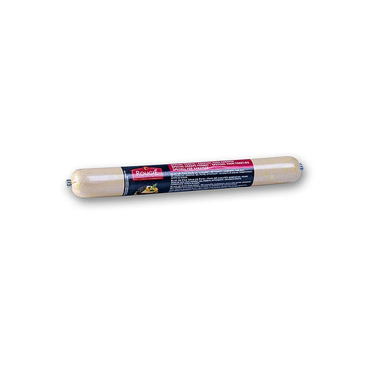 Rougié Foie Gras eendenlever blok in stokvorm Ficelle, 125 g, Ø25mm, 23cm