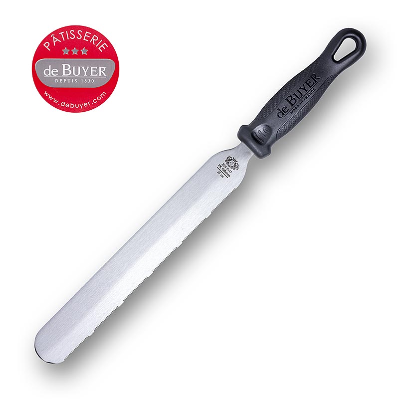 deBUYER FK OFFICIUM Biscuitzaag, 25 cm, getand, 1 stuk