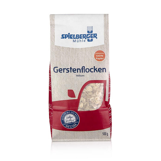 Biologische gerstvlokken van 500 g, een gezonde en voedzame keuze