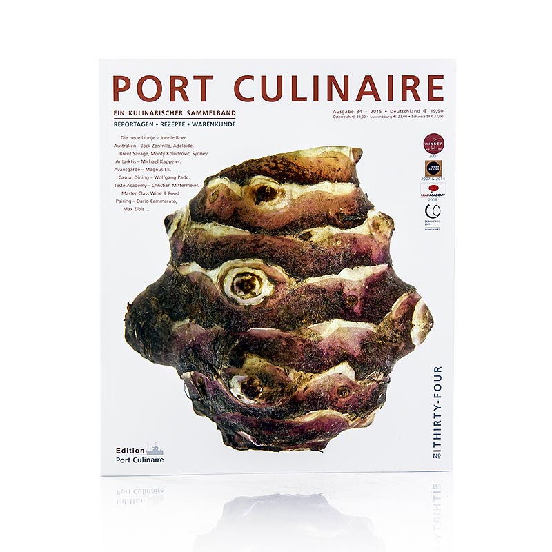 Port Culinaire - Gourmet Magazine, uitgave 34, 1 stuk: een luxe culinair tijdschrift met prachtige foto's en inspirerende recepten voor de fijnproever
