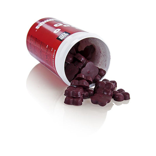 PowerFlowers - Rode, AZO-vrije kleurstof voor chocolade, Mona Lisa, 50 g - an organic, AZO-free red coloring powder for chocolate by Mona Lisa, 50 grams