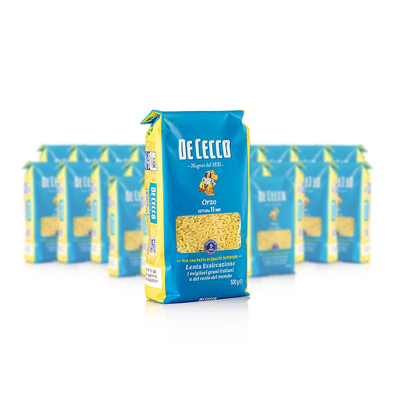 De Cecco Riso (rijstkorrel pasta), nr. 74, 12 kg, 24 x 500g