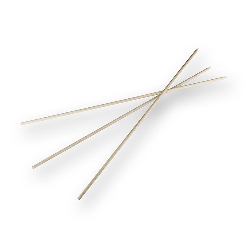 Houten spiesen, 40 cm, beukenhout, 200 stuks