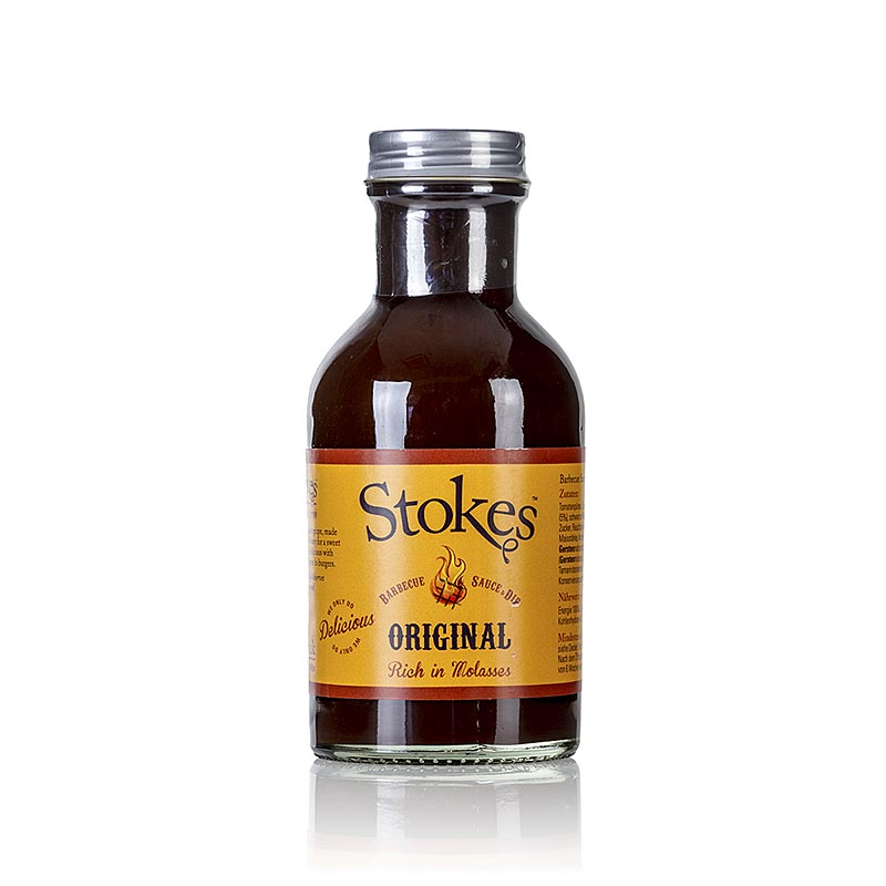 Stokes BBQ Sauce Original, rokerig & zoet, 250 ml: perfecte zoete en rokerige smaak voor al je favoriete gerechten