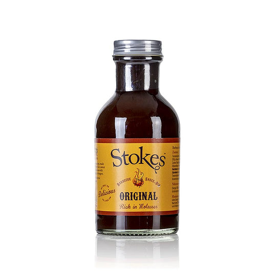 Stokes BBQ Sauce Original, rokerig & zoet, 250 ml: perfecte zoete en rokerige smaak voor al je favoriete gerechten
