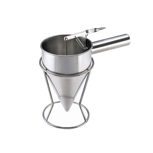 Doseertrechter Multi Doseur roestvrij staal 1 liter 1 st product image with stainless steel construction and 1 liter capacity