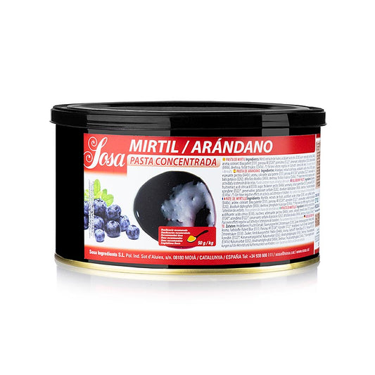15 kg of Sosa Bosbes Paste, a high-quality and versatile product for professional and home bakers, made with succulent and flavorful berries