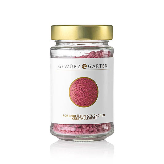 Gewürzgarten Rozenblaadjes, gekristalliseerd, 140 g