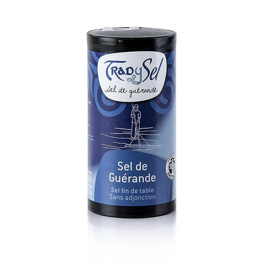 High-quality fijn Tafelzout from Guerande, France, by TradySel, 250g packaging