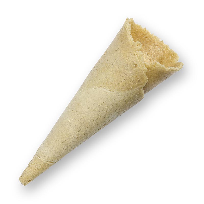 Mini-hoorntjes Basic, neutraal, ø 2,5x7,5cm, met wafelhouder, 1,2 kg, 286 stuks