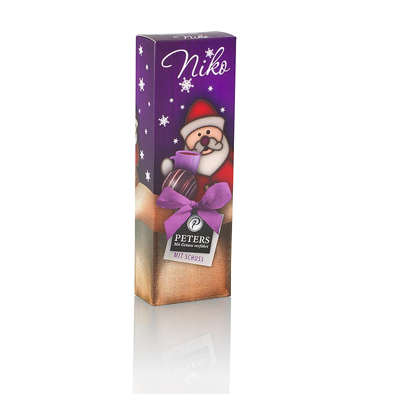 Kerstpralines - "Niko", met alcohol, Peters, 62 g, 5 stuks
