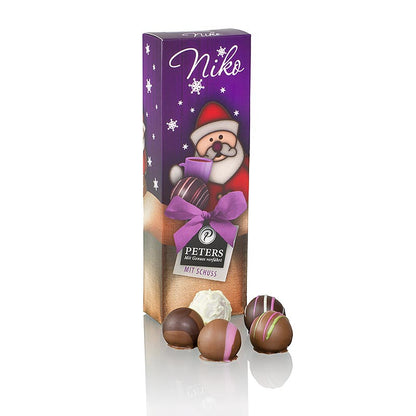Kerstpralines - "Niko", met alcohol, Peters, 62 g, 5 stuks