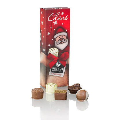 Kerstpralines - "Claus", alcoholvrij, Peters, 60 g, 5 stuks