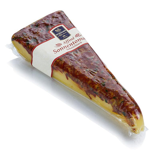 Wijngaard Affine, geraffineerde kaas met zongedroogde tomaat en bieslook, 150 g - Heerlijke kaas met zongedroogde tomaat en bieslook, perfect voor elke gelegenheid