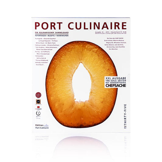Port Culinaire - Gourmet Magazine, uitgave 35, 1 stuk cover with elegant food photography and enticing recipes 