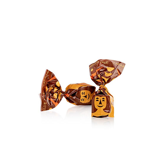 Mini-truffelpralines "trifulòt", karamel/Guerande-zout, ca. 7 g, Tartuflanghe, 1 kg