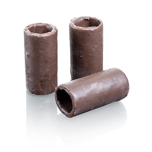Hohlhippen, mini, binnen & buiten met pure chocolade, ø 2,5x5cm, 1,9 kg, 165 stuks
