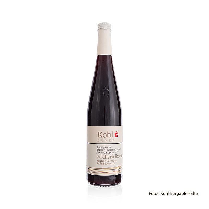Cuvée bergappelsap + bosbes, 750 ml
