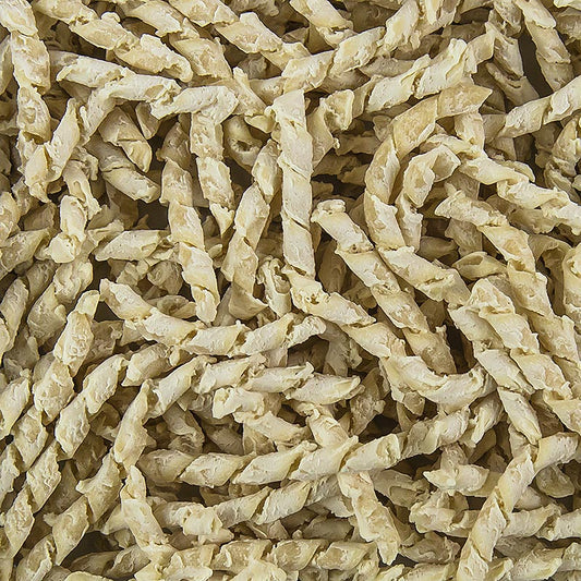 Morelli 1860 Busiate, Germe di Grano, met tarwekiemen, 500 g: A traditional Italian pasta made with wheat germ, perfect for authentic Mediterranean dishes
