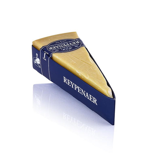 Wijngaard Reypenaer harde kaas, aged for 12 months, perfect for slicing with a guillotine, 325 g, high-quality Dutch cheese