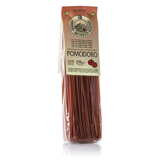 Tagliolini al Pomodoro, een heerlijke mix van tomaat en tarwekiemen 