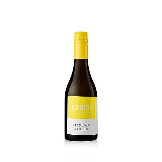 Verjus uit de Rheingau, wijngoed Koegler, 375 ml