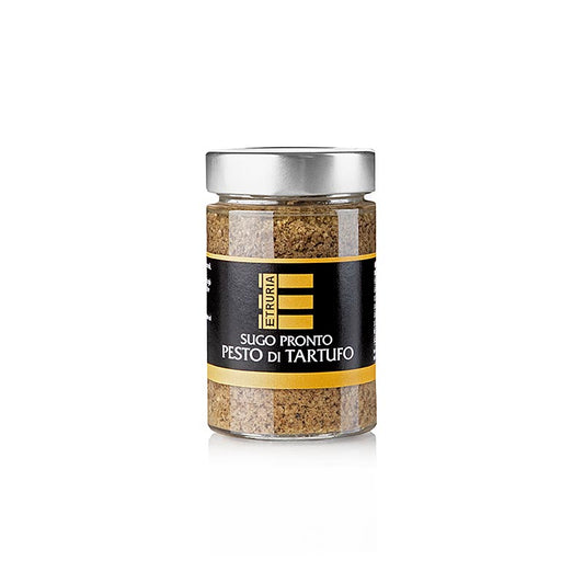 Truffelpesto met 5% truffel, made with Tuber Aestivum from Etrurië, 160 g jar