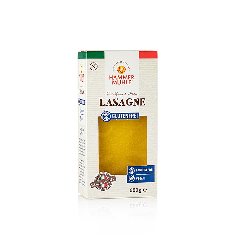 Hammermühle - Lasagneplaten van maïs en rijst, glutenvrij, 250 g